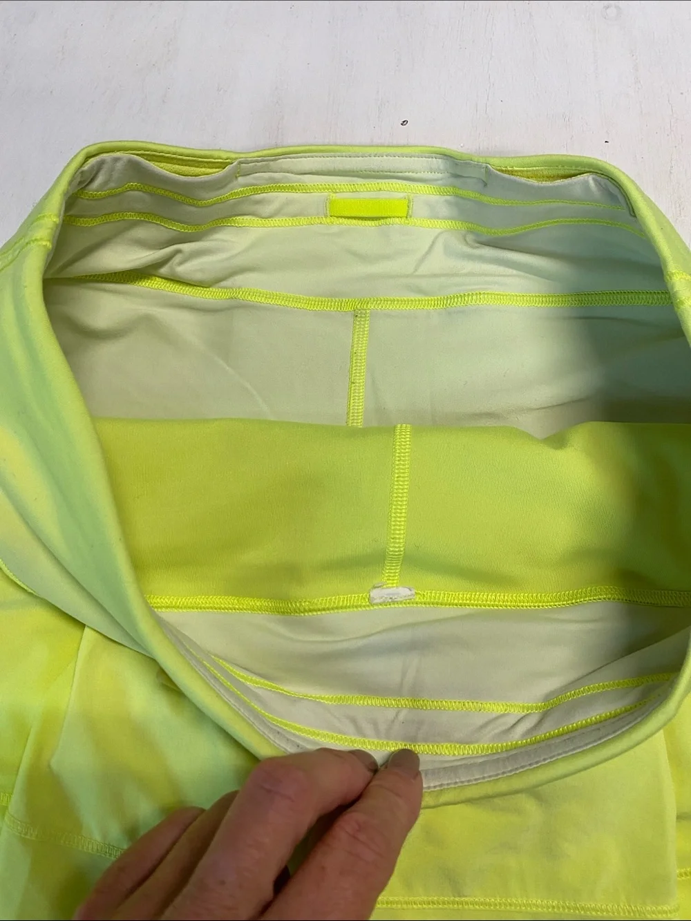 lululemon athletica Neon Yellow Women's Skort